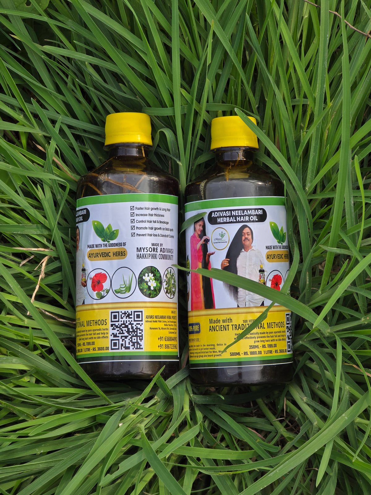 HAKKI PIKKI ADIVASI HERBAL HAIR OIL