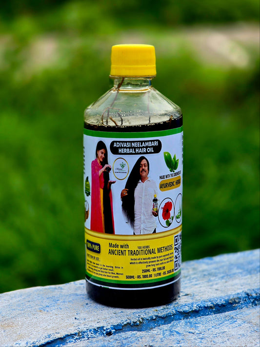 HAKKI PIKKI ADIVASI HERBAL HAIR OIL