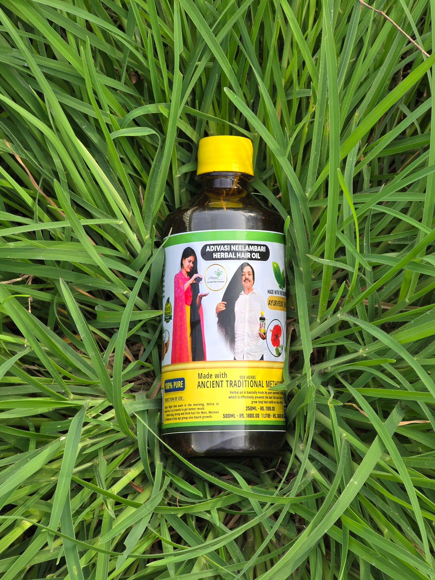 HAKKI PIKKI ADIVASI HERBAL HAIR OIL