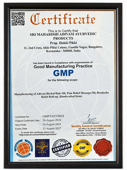 HAKKI PIKKI  MIGRAINE CARE COOLING HAED RELIF ROLL